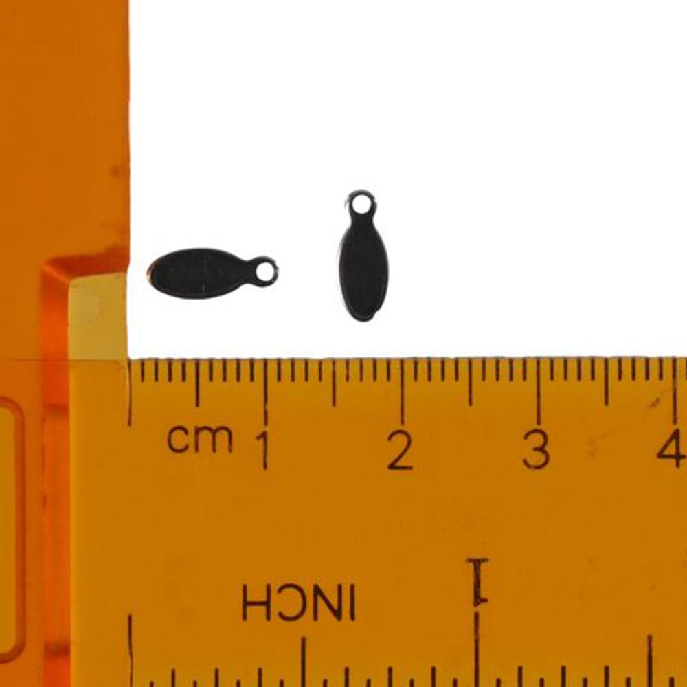 Пустые бирки из нержавеющей стали Овальные Овальные подвески Изготовление ювелирных изделий Штамповочные бирки Изготовление ювелирных изделий своими руками