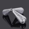 Teardrop Lead Sinker with Scale - Quick Hang Fishing Weights for Casting and Dropping