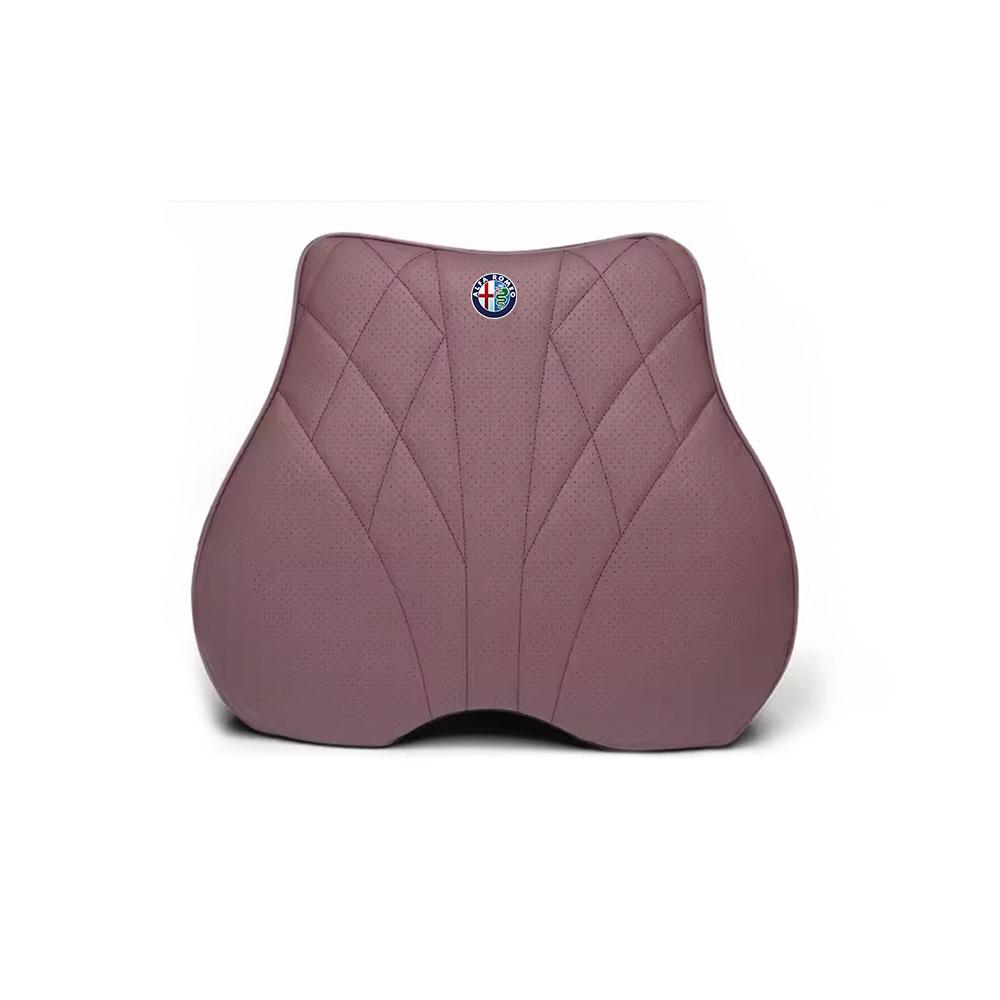 YYCE3 1pc Memory Foam Car Headrest/Seat Cushion For Alfa Romeo Giulietta GT 147 156 Mito Brera Giulia Stelvio Volante Auto Accessories