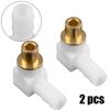 2Pcs Carburetor Fuel Elbow Hose Connector Fittings For BS 692317 493496 494451