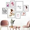 Makeup Fashion Posters And Prints Perfume Shoes Canvas Painting Love Quote Picture Beauty Salon Girls Room Home Decor HD2135