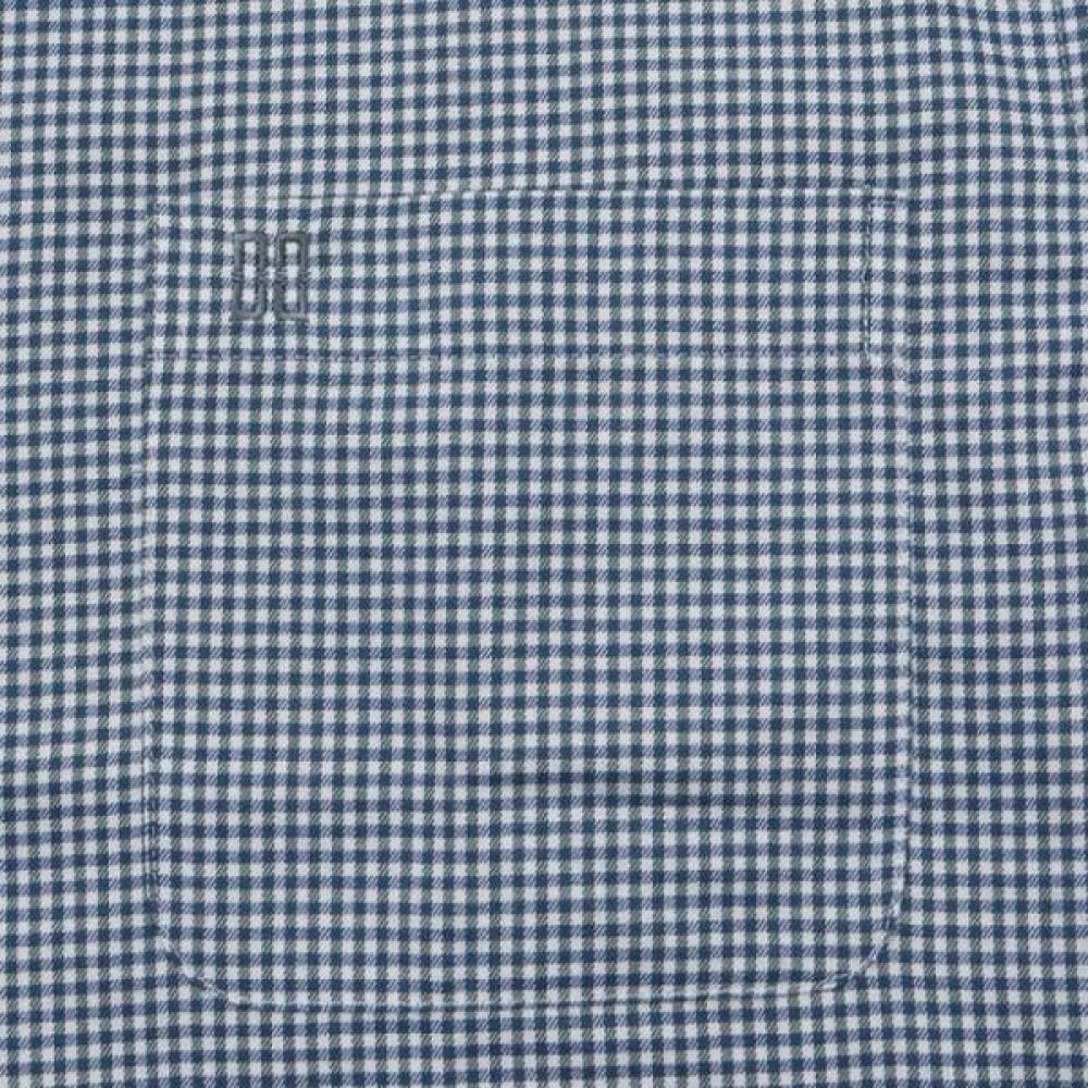 DakS Men S eaSy Care Rayon Blend Small Check Regular Fit Shirt dma3Shdl123b1