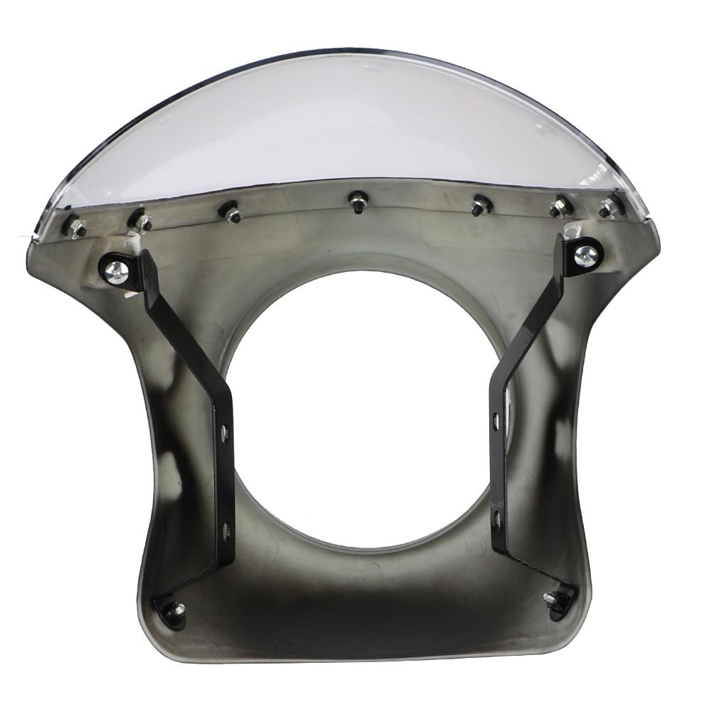 Ретро фара, ветровое стекло для Honda, аксессуары для мотоциклов, кафе Racer, передняя фара мотоцикла, обтекатель 7 дюймов/16,5 ~ 18 см