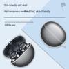 Защитный чехол для наушников Huawei FreeClip: Прозрачный, Полное покрытие, Защита от падений, Мягкий корпус