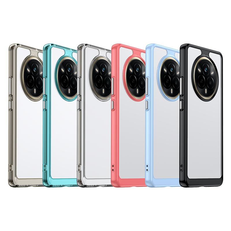 Для Realme 14 Pro Чехол Крышка OPPO Realme 14 Pro Capas Новый Противоударный Бампер Задняя Крышка Телефона Прозрачный Футляр Realme 14 Pro