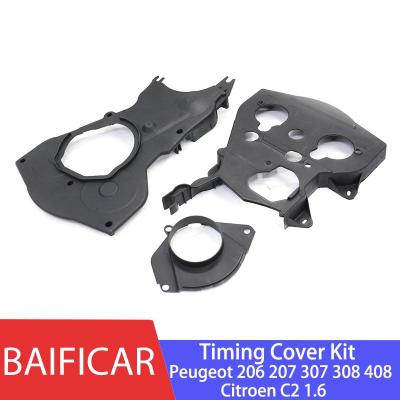Baificar Brand New Timing Cover Kit 0320J5 0320T3 Spanner Belt Protector 0320Y7 For Peugeot 206 207 307 308 408 Citroen C2 1.6