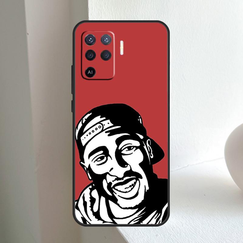 Чехол для телефона Rapper 2pac Singer Tupac для OPPO A78 A98 A18 A38 A58 A5 A6 Pro A15 A17 A57 A16 A76 A96 A54 A74 A94 A40 A60 A80