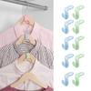 10/30/60Pcs Multi-function Clothes Hanger Saving-Space Clothes Hanger Connector Hooks