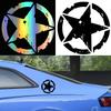 1pc Five-pointed Star Car Stickers for Window Fuel Tank Racing Body Fender Motorcycle Helmet Decoration Pentagram Army Decals