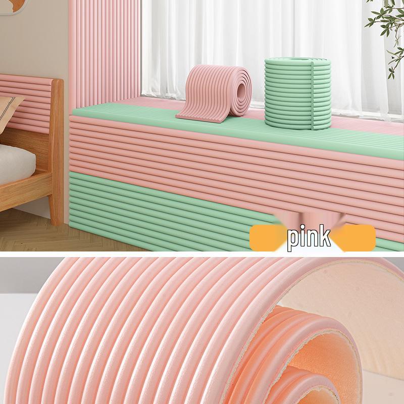 Thickened Baby Soft Foam Anti-Collision Wall Corner and Bedside Protector Strip