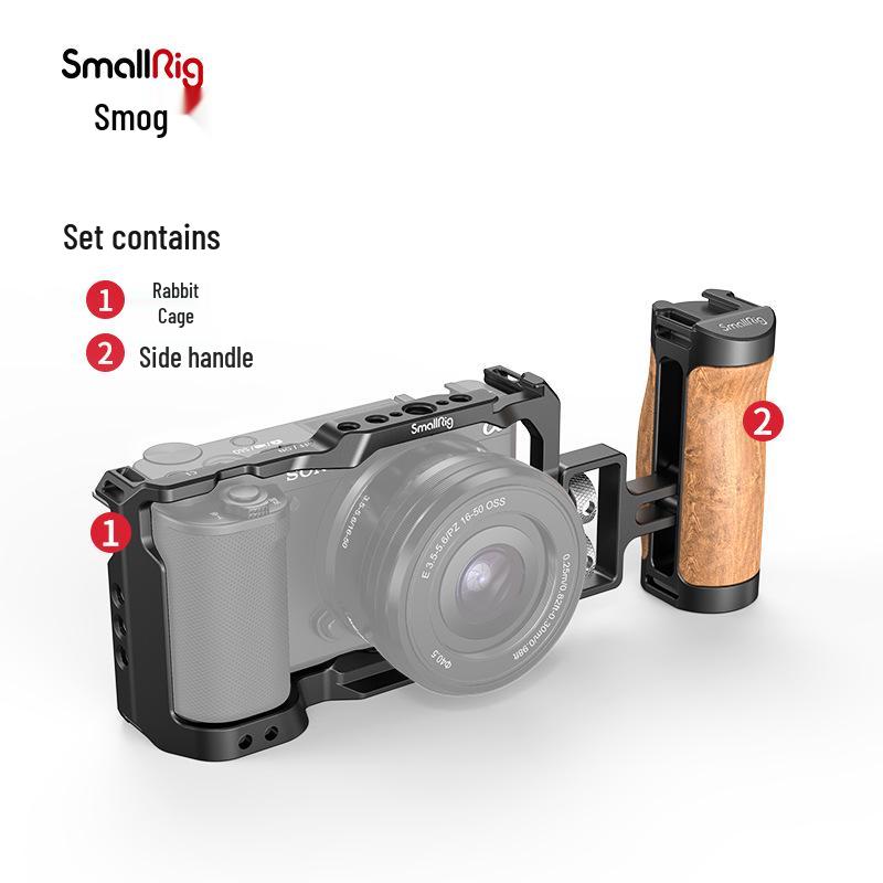 Базовая пластина и вертикальная ручка-клетка SmallRig для Sony ZV-E10 (Модель 3538)