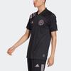 Adidas Miami International AEROREADY Soccer Jersey Men's Black/Transparent Pink EH8637