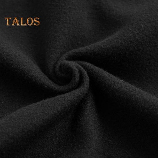 Мужское пальто-плащ с высоким воротником и длинным рукавом в уличном стиле, ветровка однотонного цвета с неровным подолом, верхняя одежда средней длины в стиле панк, зимняя верхняя одежда