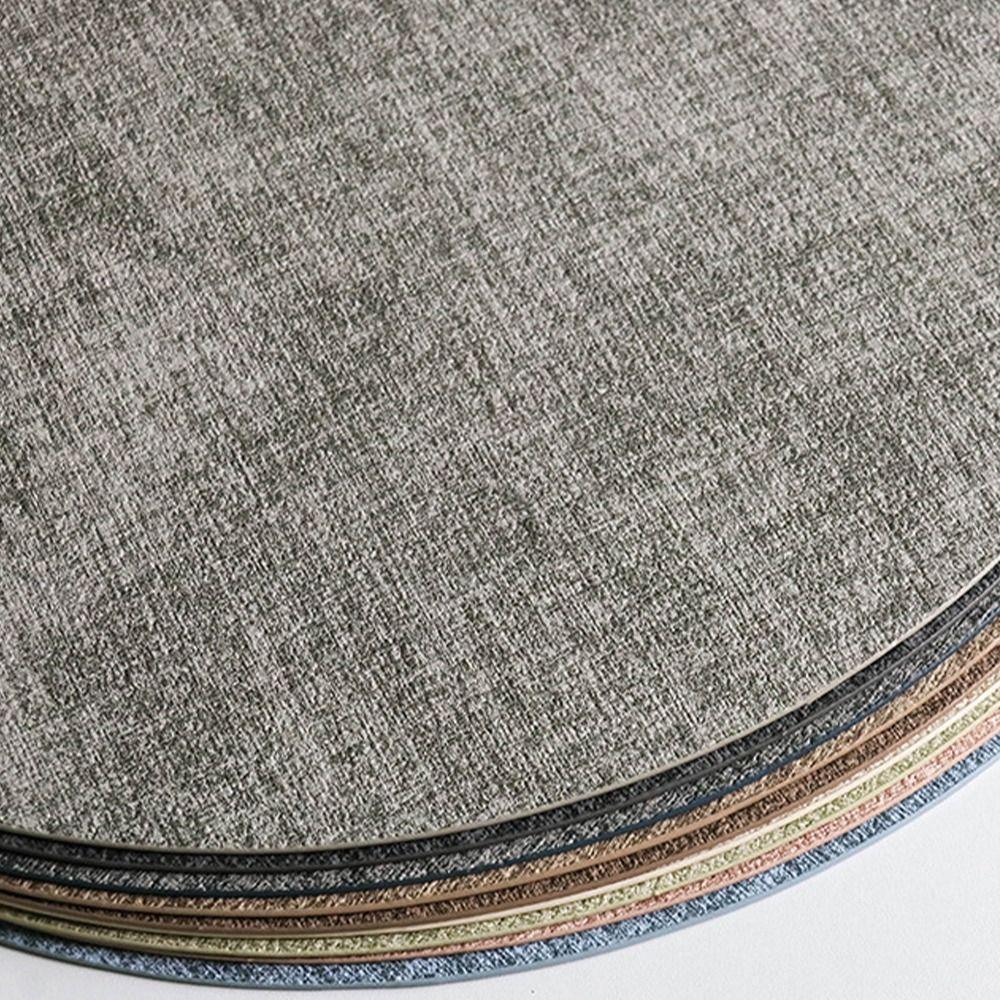 33cm Table Mat PVC Cup Mat Waterproof Coaster Coffee Mug