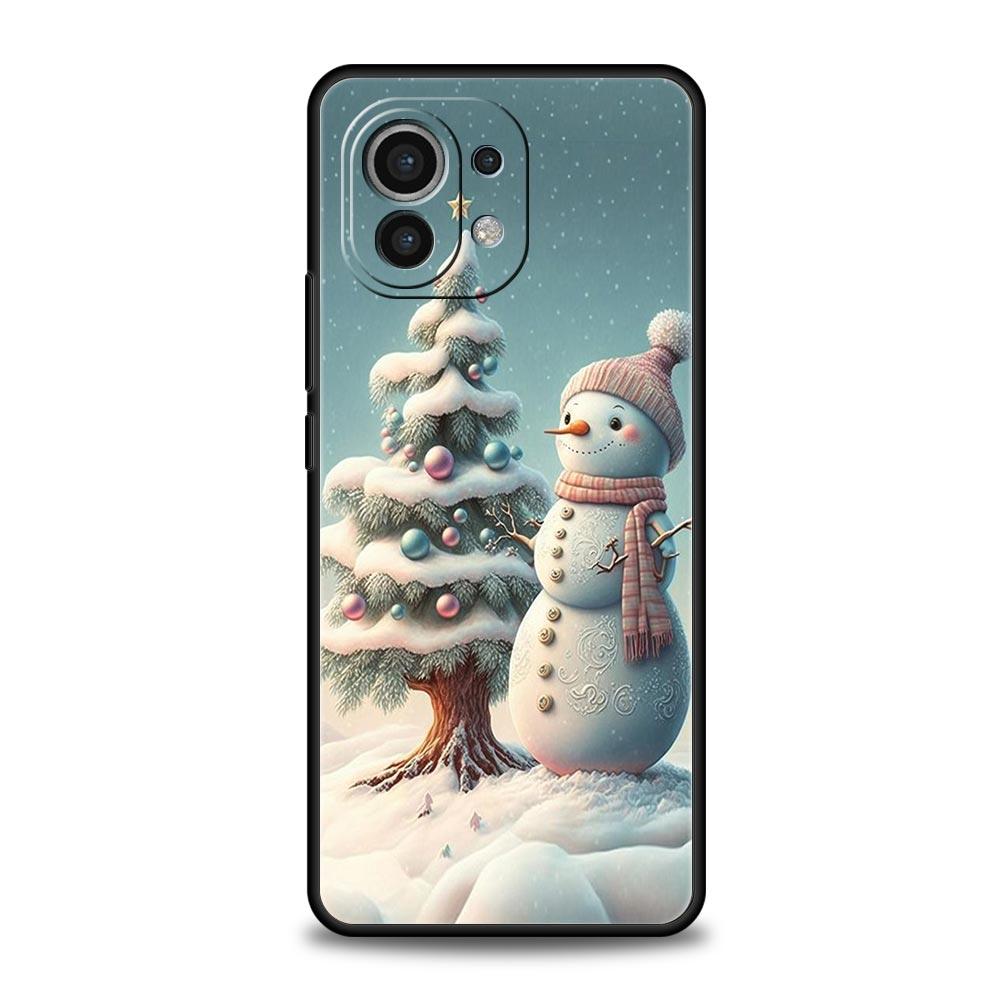 Рождественский чехол с принтом для Xiaomi 14 13T 12T Pro 12 13 11 Ultra Mi Note 10 Lite 10T 5G 11X Pro 11T 11i 9T