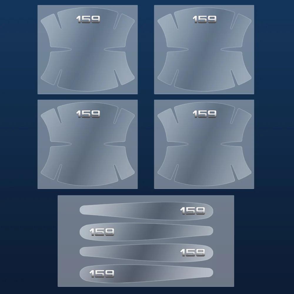 Hub Caps 4/8Pcs Transparent Car Door Handle Bowl Anti-Scratch Protector Stickers For Alfa Romeo Giulia Giulietta MiTo 147 156 15