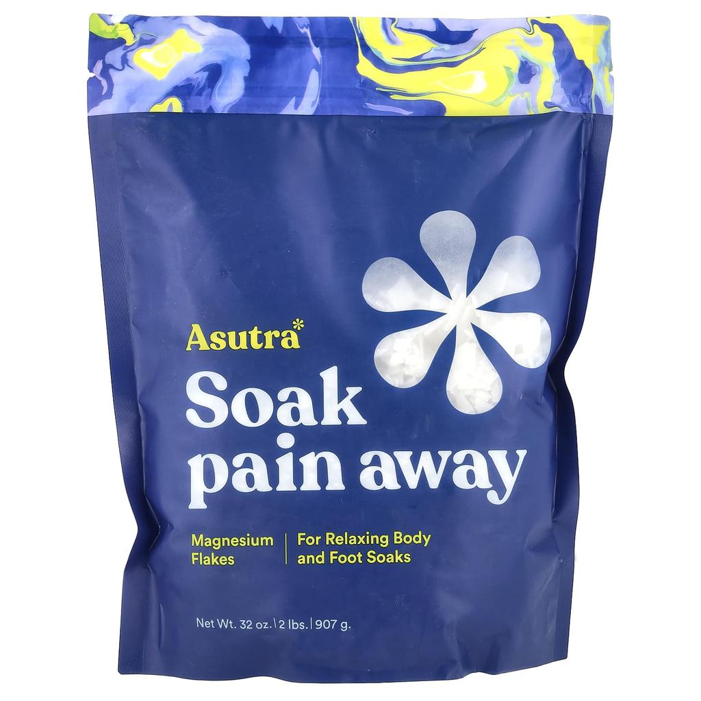 Сок Pain Away, Хлопья магния, 907 г (2 фунта)
