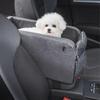 Center Console Dog Car Seat Puppy Car Seat Bed Portable Armrest Booster Seat Non-slip Dog Protection Seat With Cooler Mat For