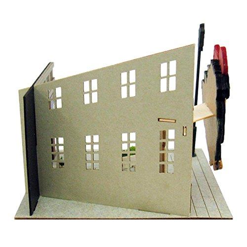 Sankei Миниатюра Studio Ghibli Служба доставки Кики Кики прибывает в Корико Немасштабная бумажная модель MP07-82