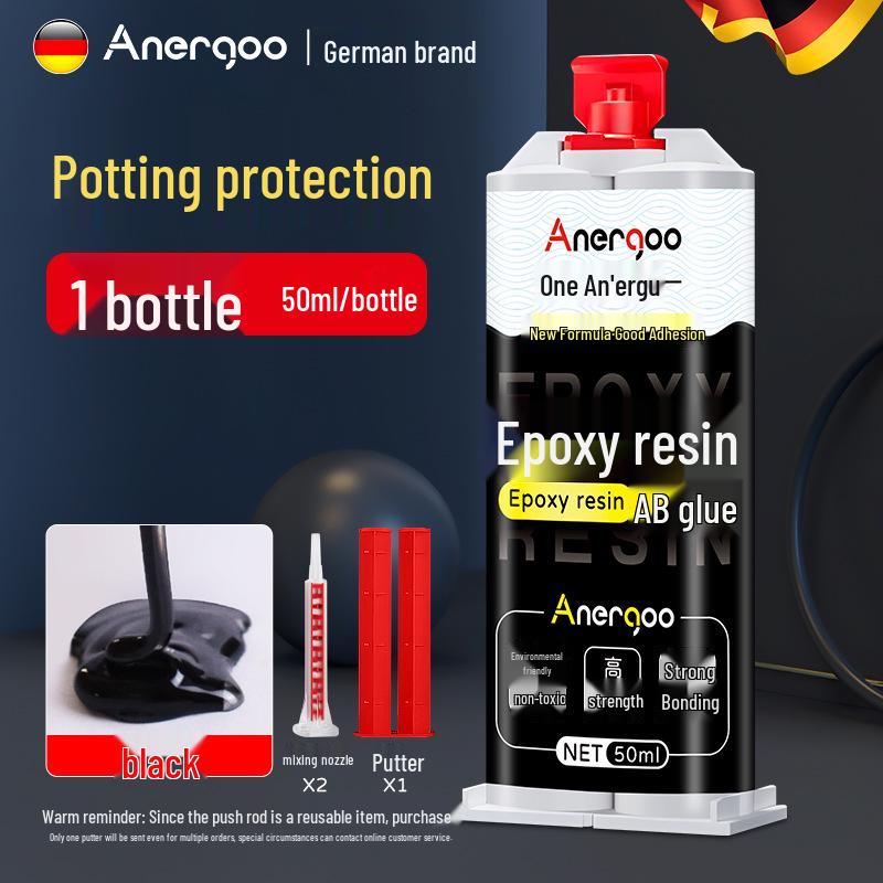 Эпоксидная смола клей АБ: Прозрачный, Прочный, Быстросохнущий Клей для Металла, Удилищ, Нефрита, Фигурок, Керамики и Железа.