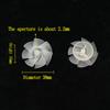 Пластиковая лопасть вентилятора, 7 лопастей, диаметр 35 мм/42 мм/50 мм/65 мм, подходит для фена