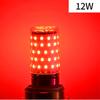 E27 Led Colorful Corn Bulb No Flash 220v Light 7colors Lamp 270 Degree Beam Angle 12w 2835 SMD Lampada Night Bulbs Energy-saving