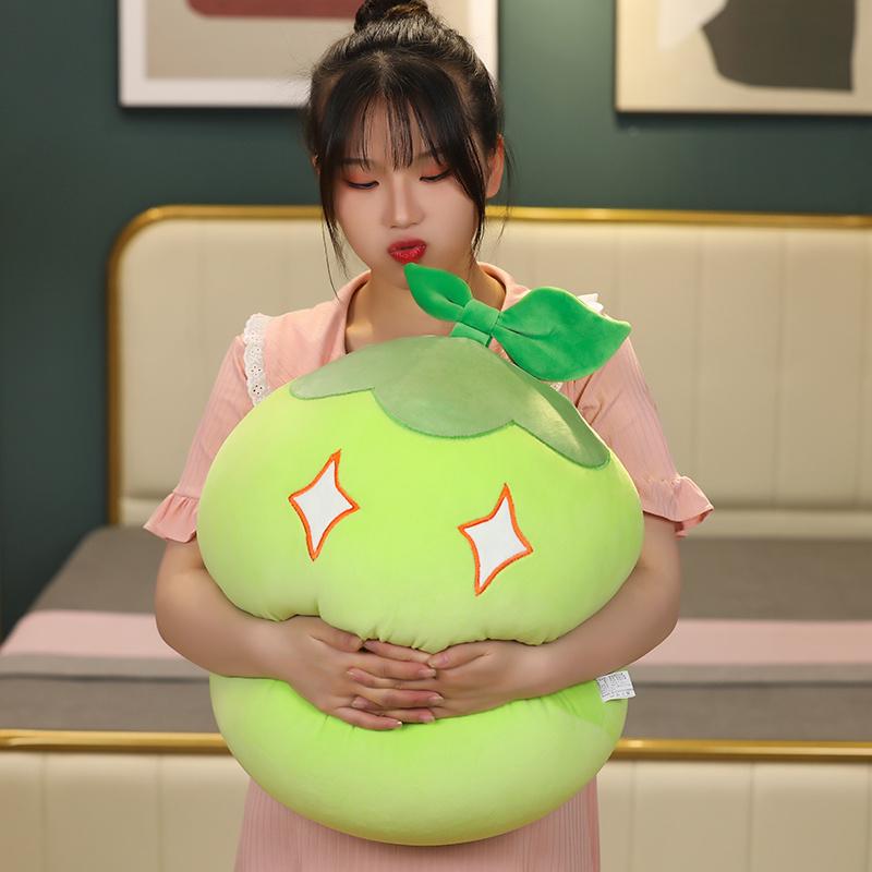 30/40/50CM Kawaii Plush Genshin Impact Pillow Cute Slime Elemental Peluche Toys Stuffed Soft Game Dolls Cushion Kids Gifts