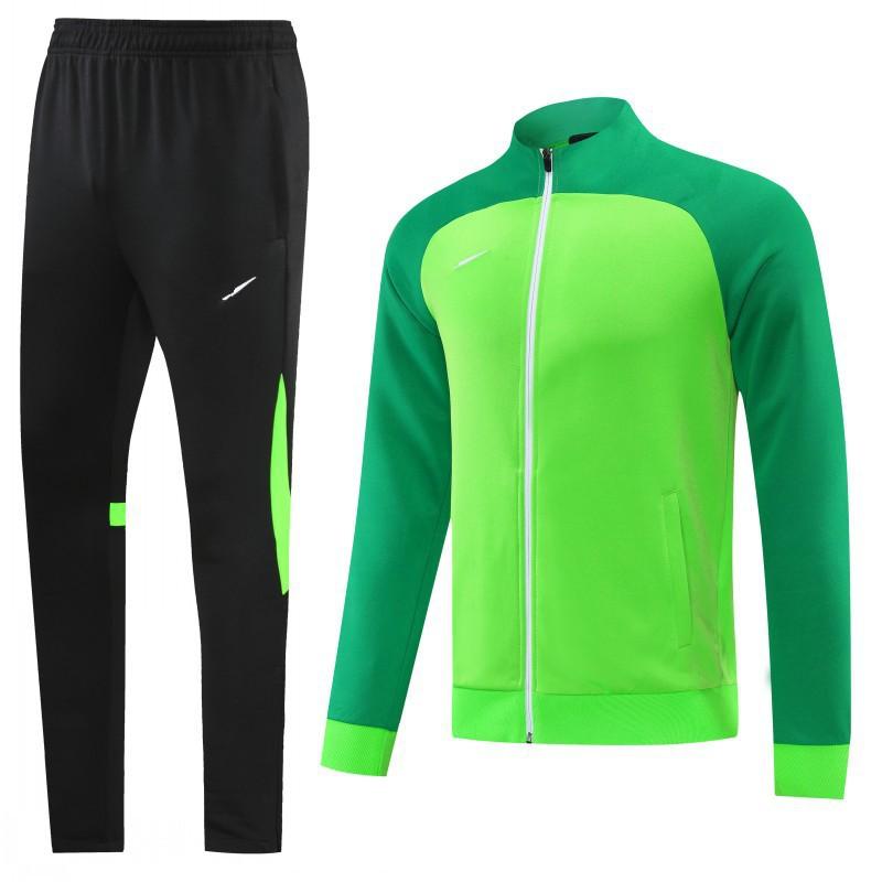 Men Women Football Warm-Up Jacket Set Long Sleeve Training Suit Winter Sportswear
