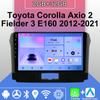 Android Carplay автомобильное радио для Toyota Corolla Axio 2 Fielder 3 2012-2021 мультимедийный проигрыватель головное устройство стерео GPS навигация BT WIFI 2+32 ГБ