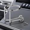 Marine-Commercial-Grade-Mounted Cup | brushed silver Finish, Stainless Steel