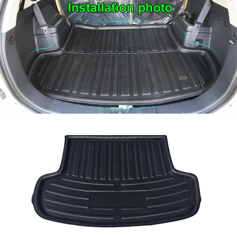 Car Rear Trunk Mat For Jeep Grand Cherokee WK2 CRD 4WD 2011~2021 Tray Pad Space Boot Carg Cover Carpet Luggage Custom Accessorie