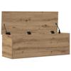 Storage Box Artisan Oak 102 x 35 x 35 cm Wood Based Material