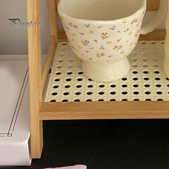 Деревянный стеллаж для хранения вещей, гладкие края, без заусенцев, двухслойная конструкция, прочная треугольная структура, настольный органайзер, демонстрационная стойка