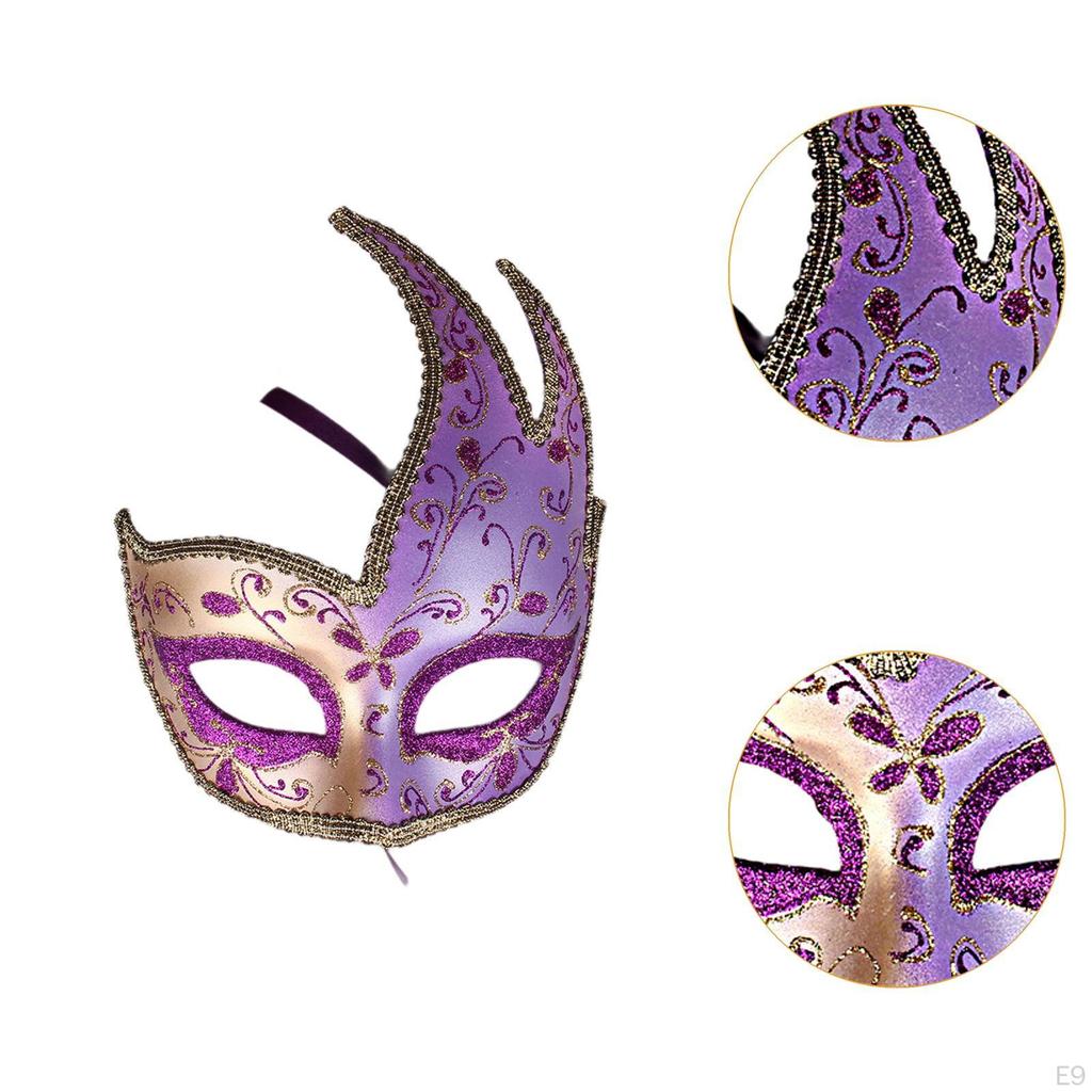 Masquerade Mask Cosplay Props for Women Party Favors Supplies Holiday Night Club