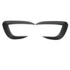 2 Pcs Front Fog Light Trim Cover Eyebrow Frame Bumper Spoiler Trim Replacement for Tesla Model Y