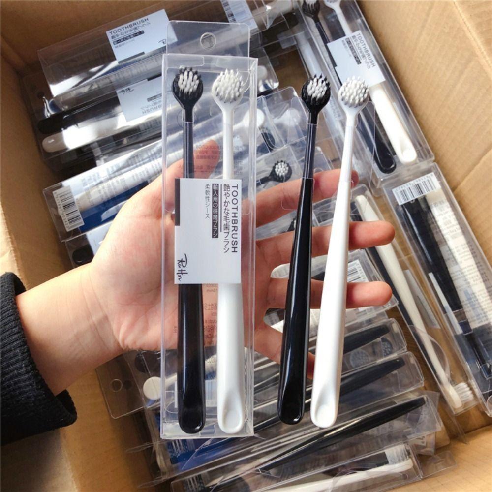 Health Cleaner Ultra Fine Adult Tooth Brush Oral Care Brush Couple Toothbrush Oral Hygiene Tool