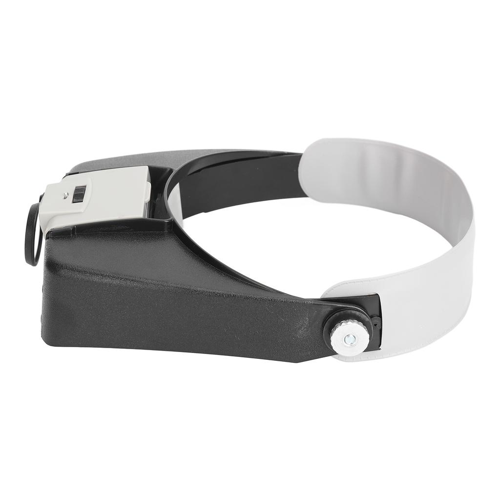 Headband Magnifier Glasses 1.5X 3X 8.5X 10X Magnification Head Mount Magnifier with LED Light