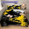 3pcs Batman, Superhero Cover Set,Soft Comfortable Duvet Cover,Guest Room (1*Duvet Cover + 2*Pillowcases, Without Core) yy251024186