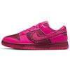 Женские кроссовки Dunk Low ко Дню Святого Валентина Pink Team-Red Pink-Prime DQ9324-600