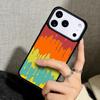 Capa Case for iPhone 17 Air 16 Pro Max 15 Plus 11 13 Mini 14 12 Back Phone Cover Drip Art Aesthetic