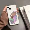 Чехол для телефона Bassie B-Bloomington D-Dandys World для iPhone 17, 16, 15, 14, 13, 12, 11 Plus, Pro Max Мягкий прозрачный чехол