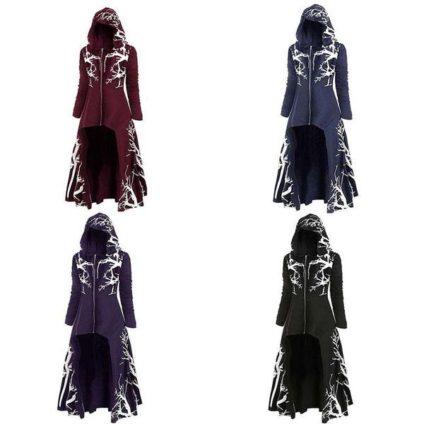 Хэллоуин Специальный Винтажный Шаль Брат Панк Капюшон Необычный Шаль Куртка