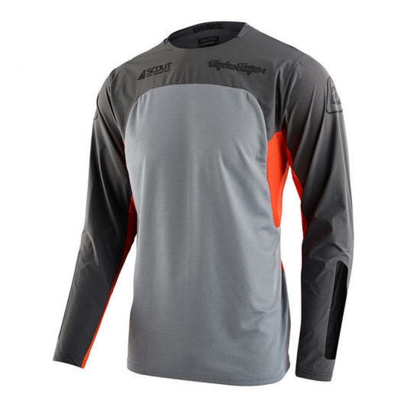 Mens Quick-Dry Long Sleeve Cycling Jersey Mountain Bike Road Riding Breathable Sport Shirt