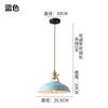 Macaron Dining Chandelier Creative Personality Living Room Lamp Post-modern Simple Hotel Single Head Lamp New Style