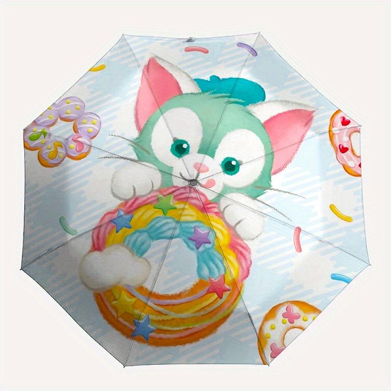 Gelatoni, Duffy Automatic Opening and Closing Umbrella, Compact Travel Umbrella, Lightweight and Portable, Suitable for Beach Commuting Busi