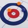 Складная настольная игра в керлинг портативная детская игрушка для взрослых для вечеринок с мячом