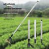 Long-Handle Foot-Operated Weeding Tool