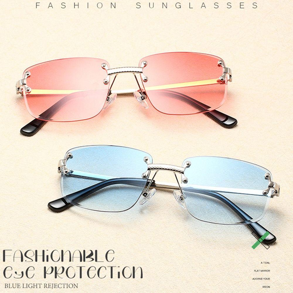 Высококачественные прямоугольные солнцезащитные очки Cut Edge для улицы, путешествий, пляжа для женщин и мужчин