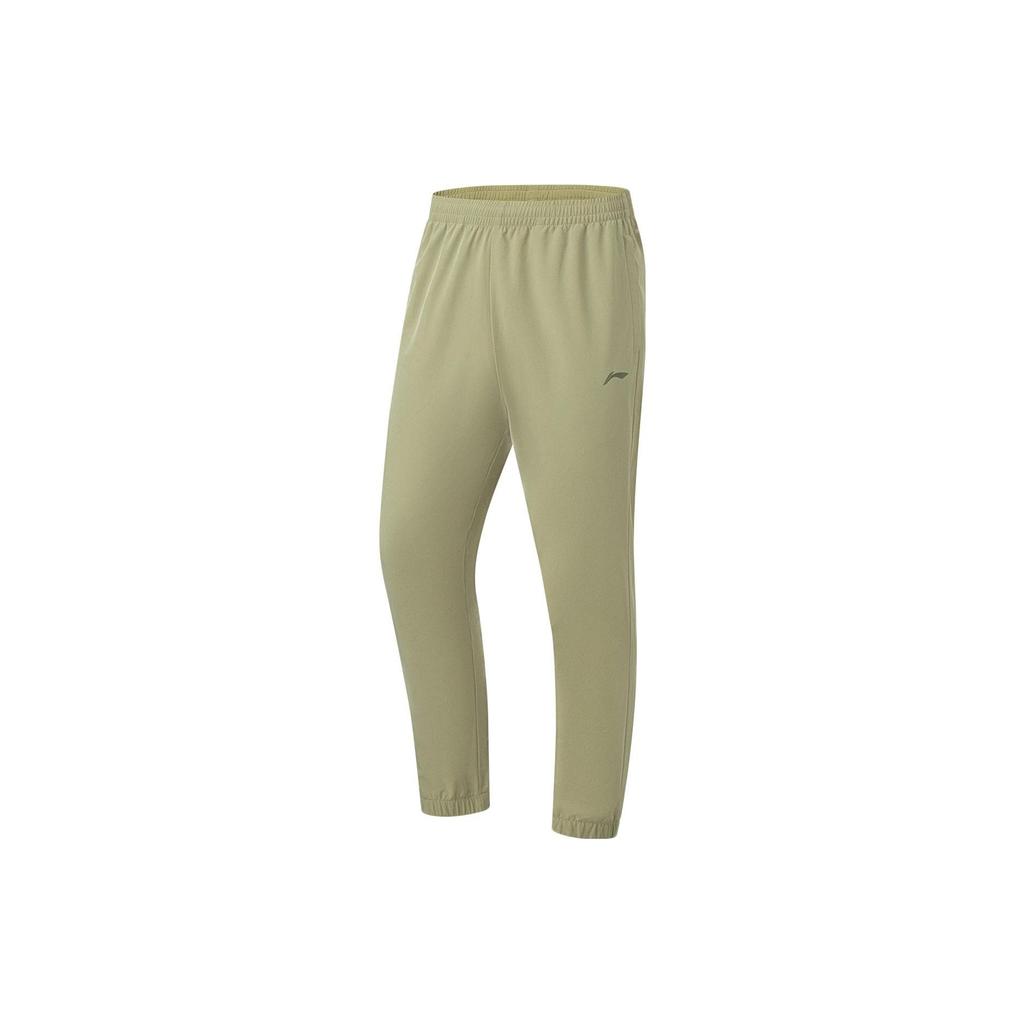 Спортивные штаны Li Ning Fitness Series Мужские Цвет: Зеленый цвет ветки вяза AYKT207-3
