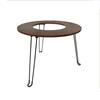 ZISIZ Outdoor Camping Folding Picnic Table with Stove